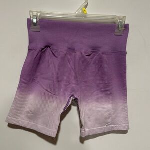 Pink active bike shorts